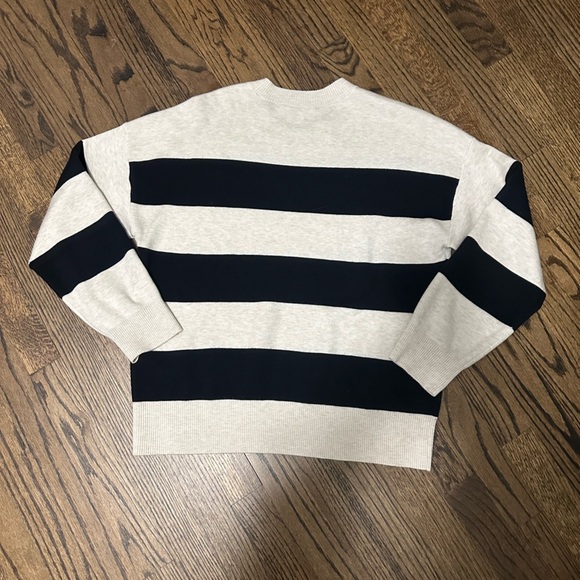 Splendid Livy Stripe Sweater - size medium. - Picture 5 of 8